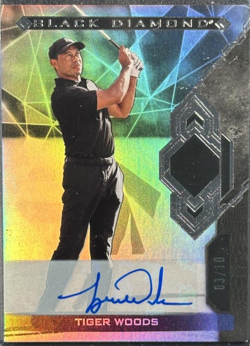 Tiger Woods [Pure Black Signature] #BDB-TW