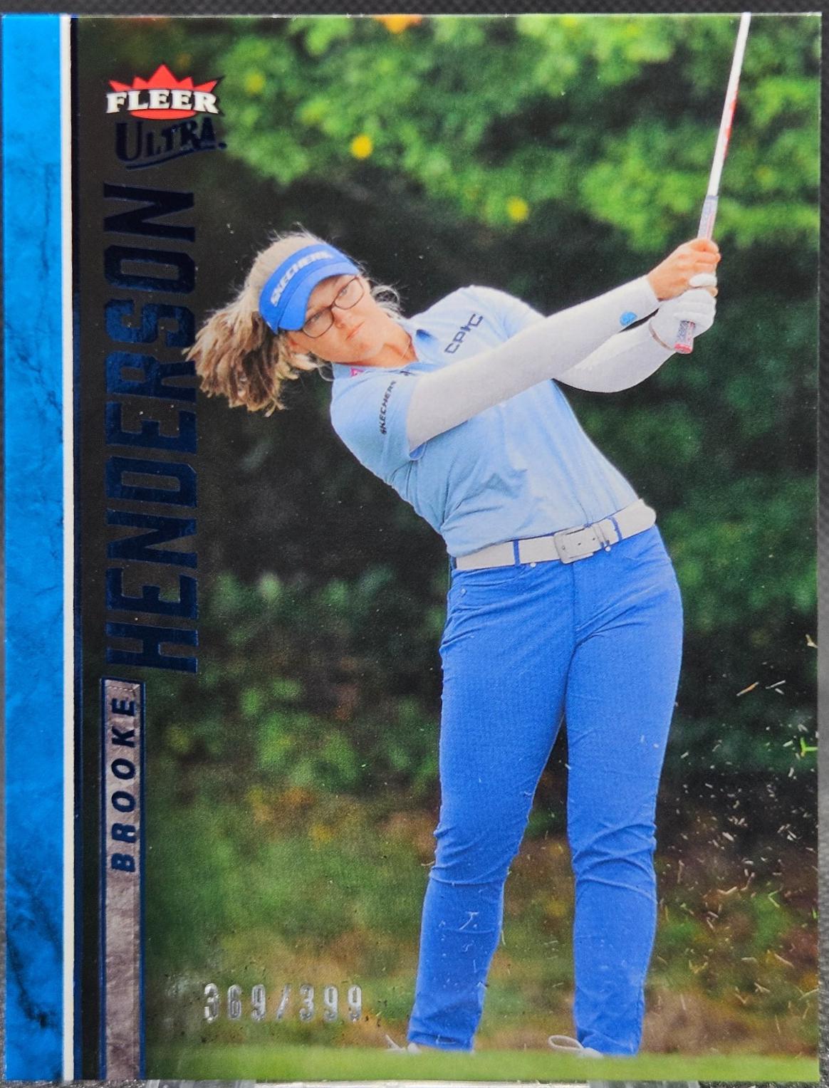 Brooke Henderson [Blue Foil] #21