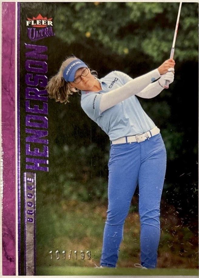 Brooke Henderson [Purple Foil] #21
