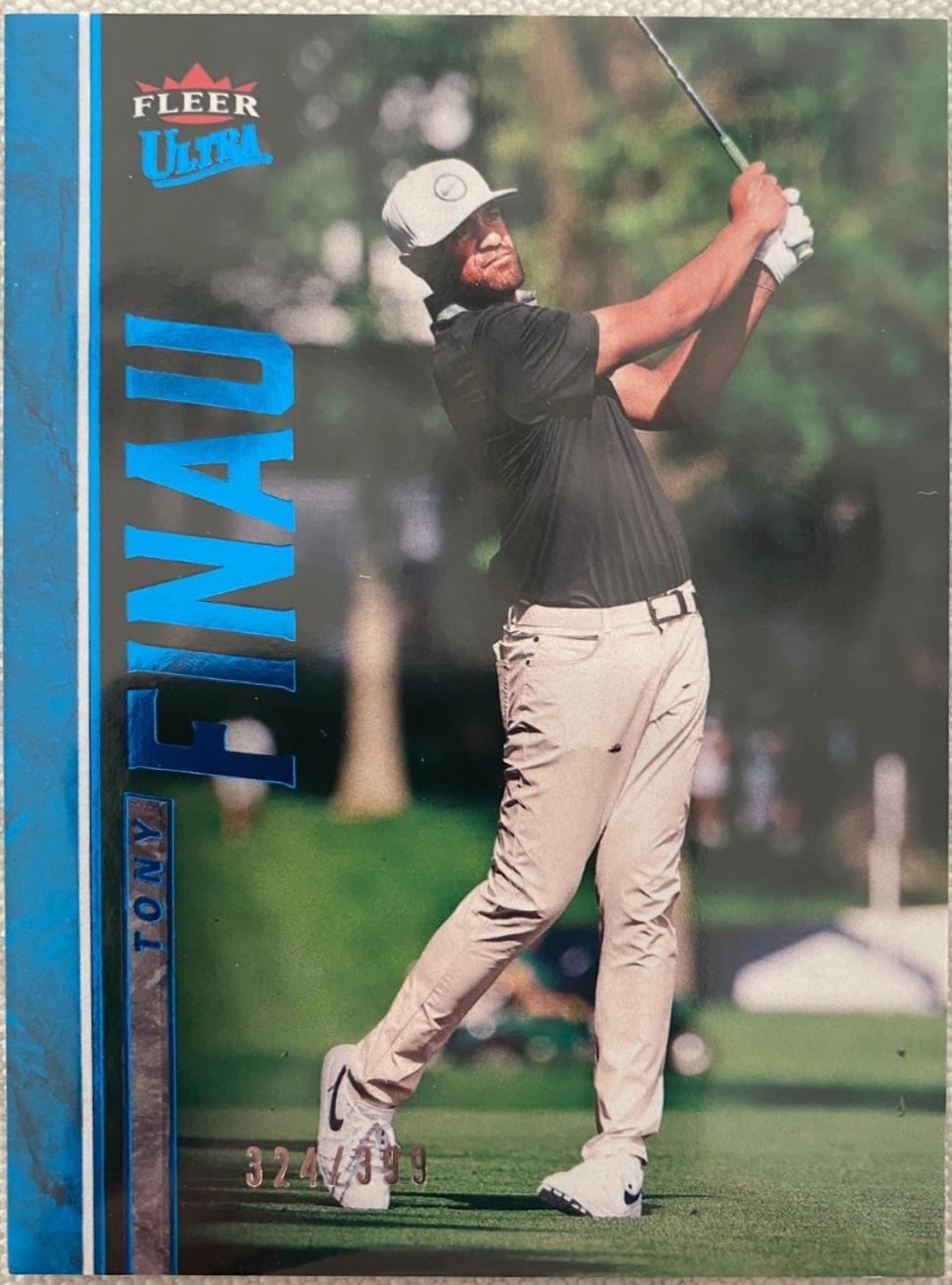 Tony Finau [Blue Foil] #25