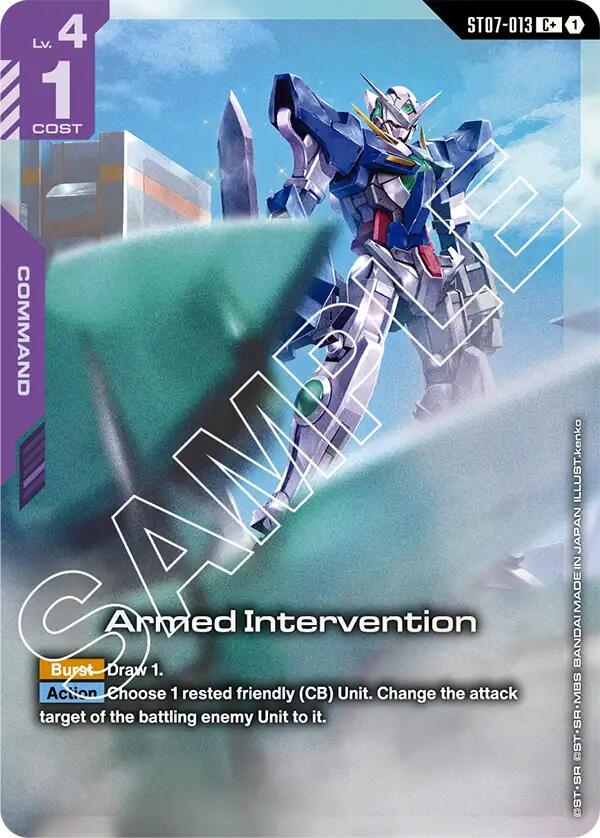 Armed Intervention [C+ Holo] #ST07-013