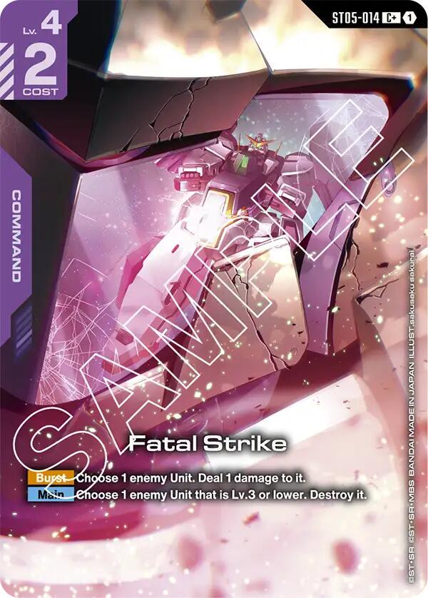 Fatal Strike [C+ Holo] #ST05-014