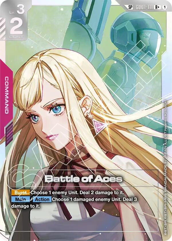 Battle of Aces [SP Holo] #GD01-111