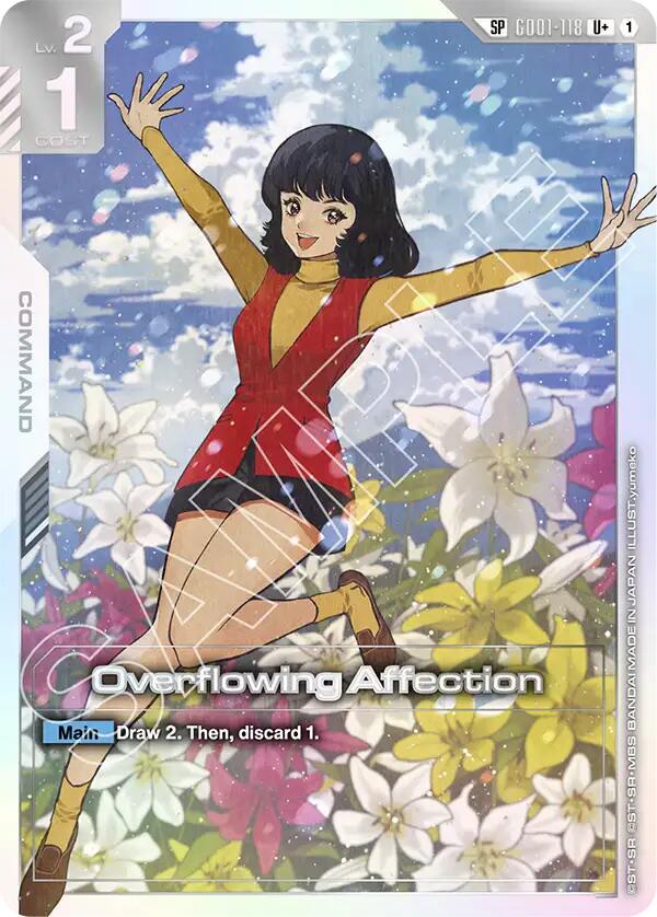 Overflowing Affection [SP Holo] #GD01-118