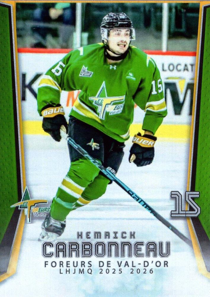 Hemrick Carbonneau #NNO