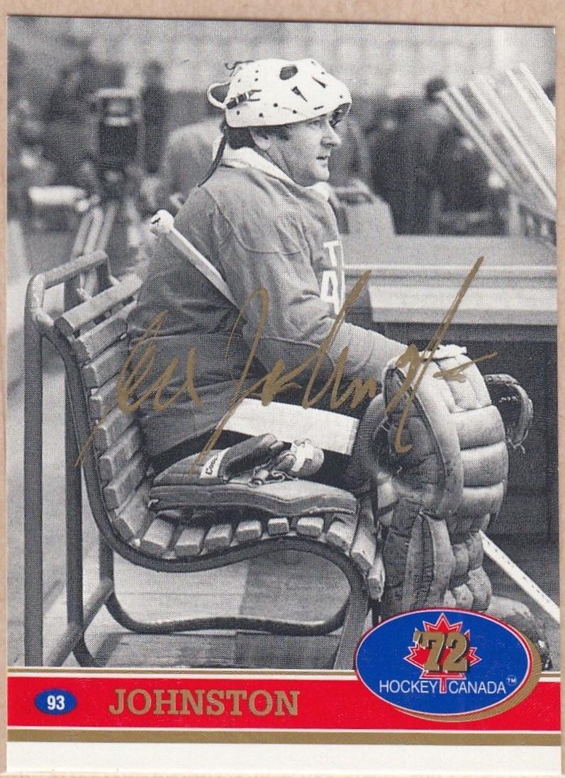 Ed Johnston [Gold Autograph] #93