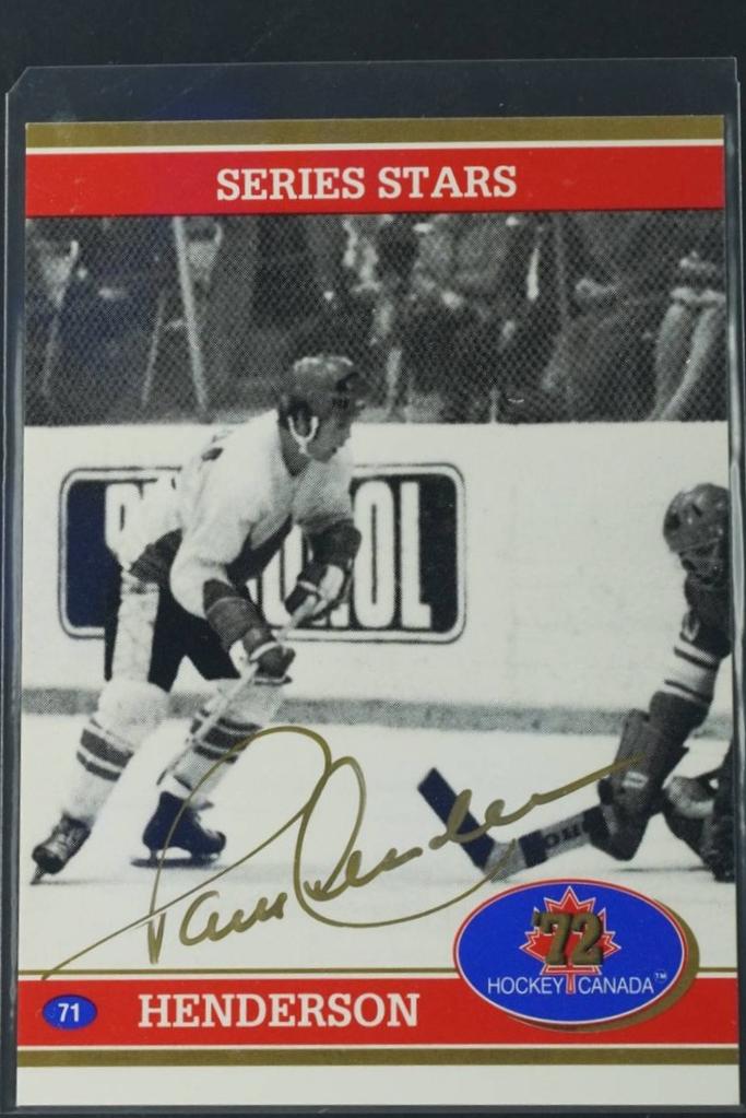 Paul Henderson [Gold Autograph] #98