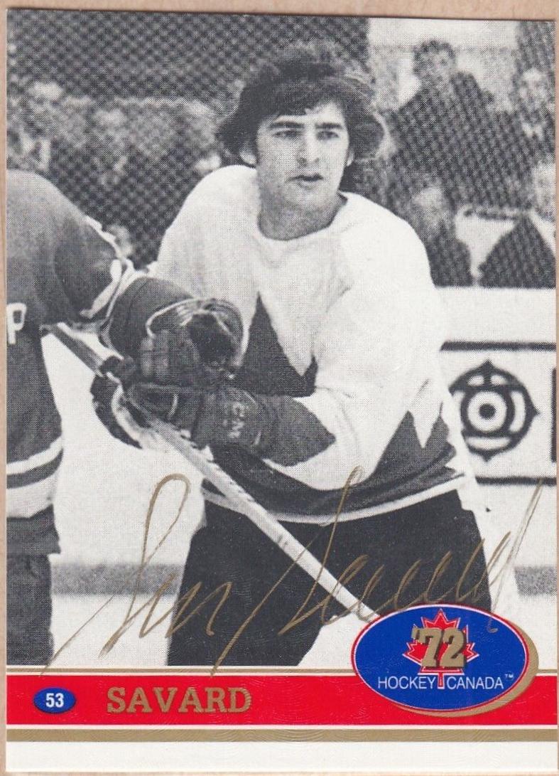 Serge Savard [Gold Autograph] #53