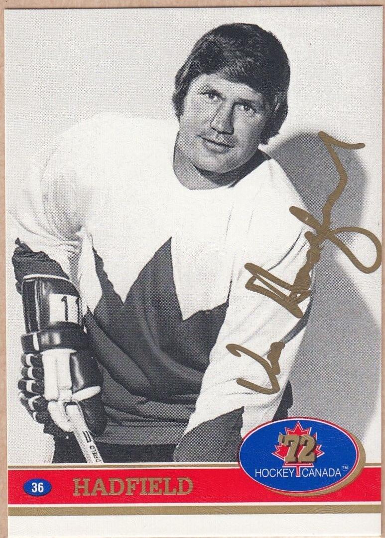 Vic Hadfield [Gold Autograph] #36