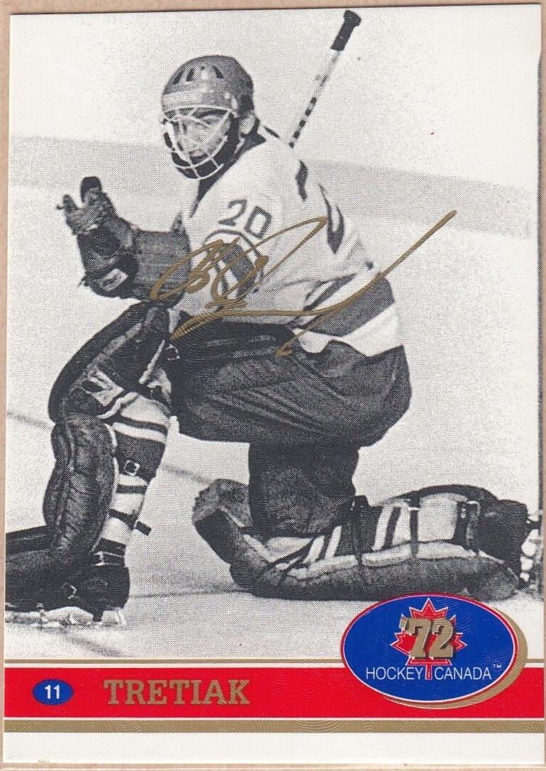 Vladislav Tretiak [Gold Autograph] #11