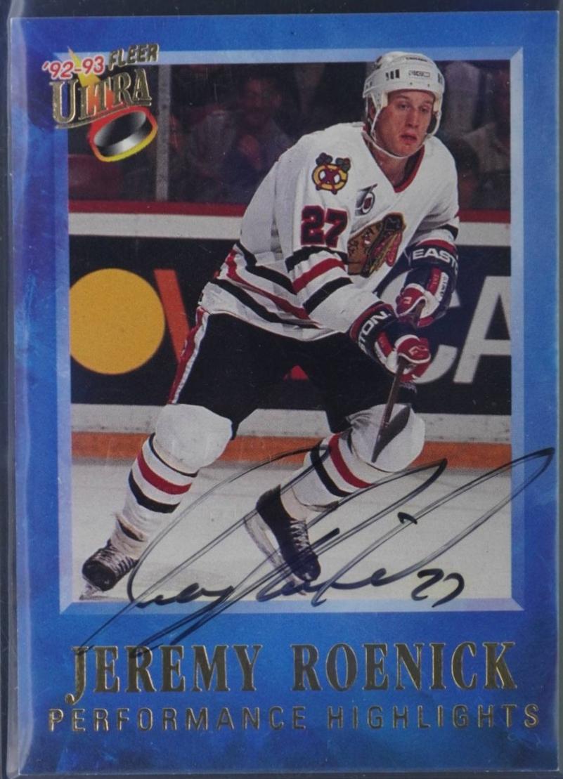 Jeremy Roenick [Autograph] #10