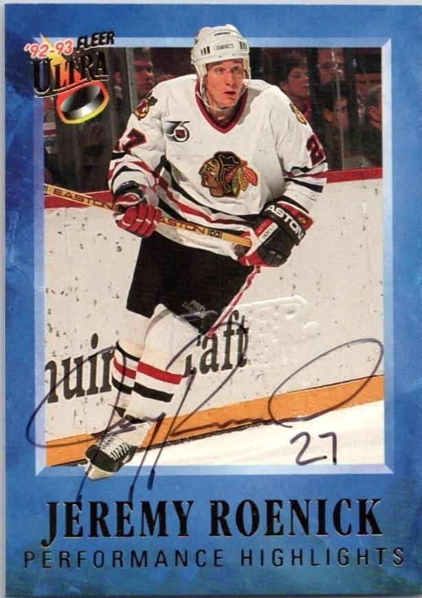 Jeremy Roenick [Autograph] #3