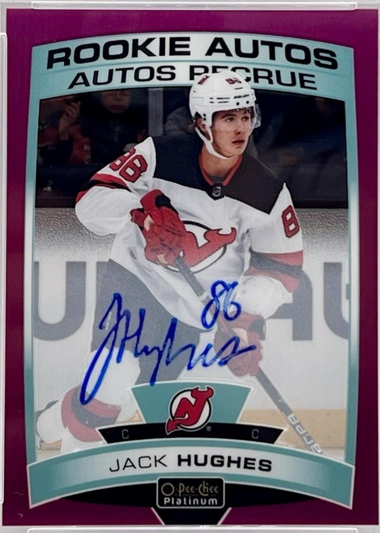 Jack Hughes [Matte Pink] #R-JH