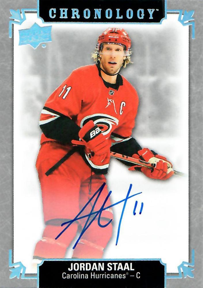 Jordan Staal [Franchise History Auto] #FH-CR-JS