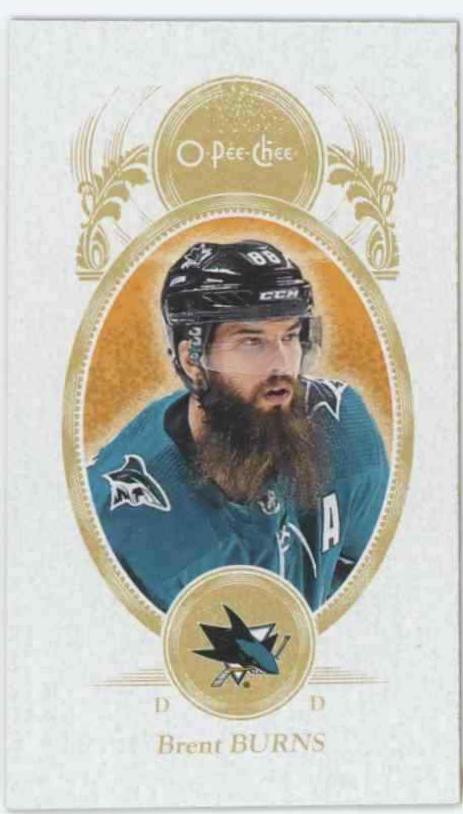 Brent Burns [SP Back Variation] #M-55