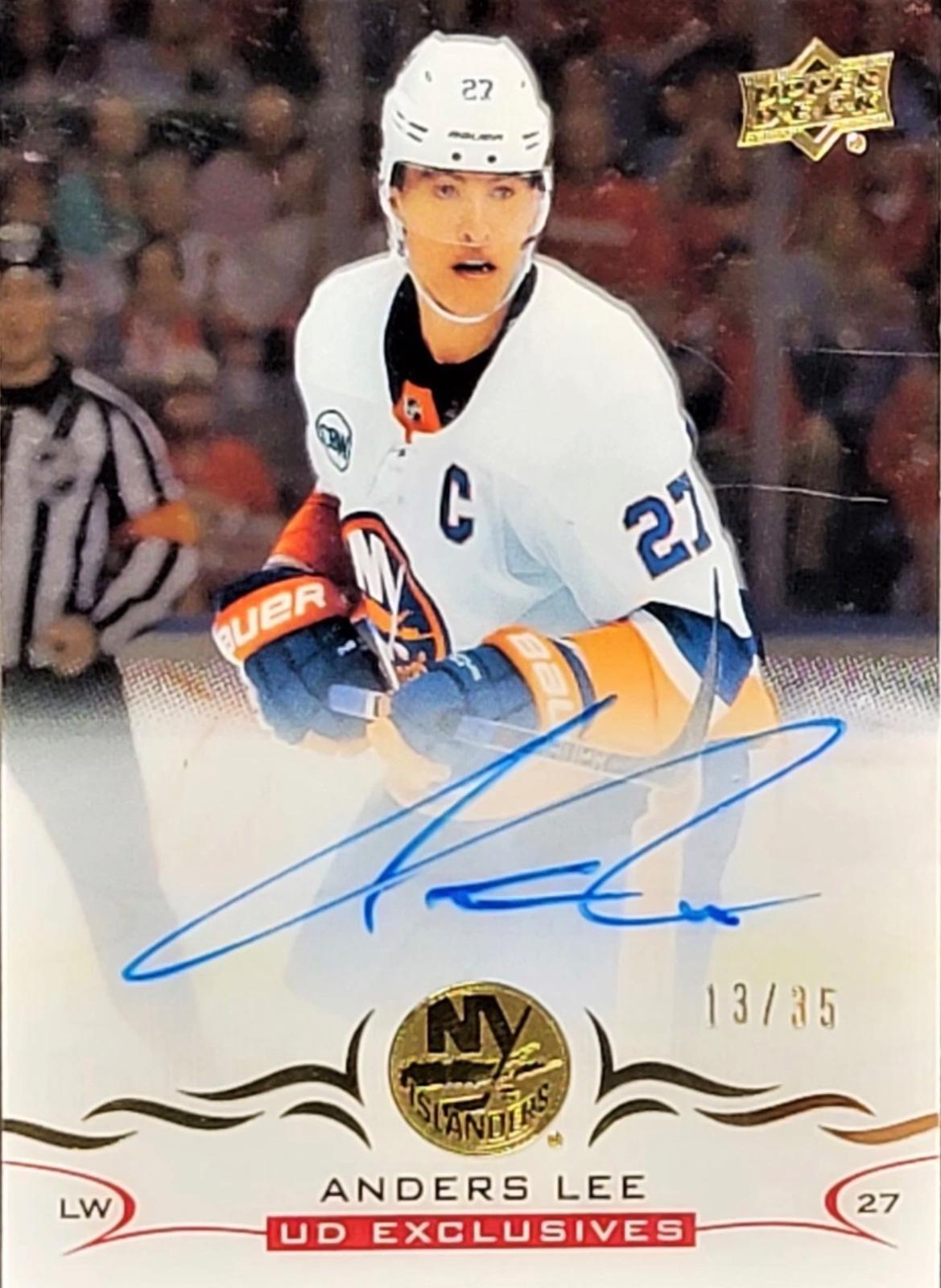Anders Lee [Exclusives Autograph] #CC-AL