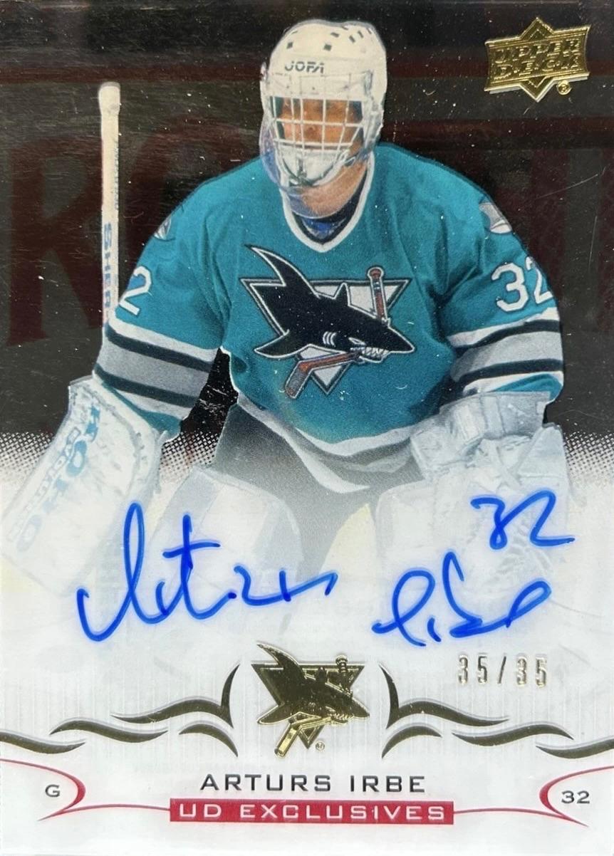 Arturs Irbe [Exclusives Autograph] #CC-AI