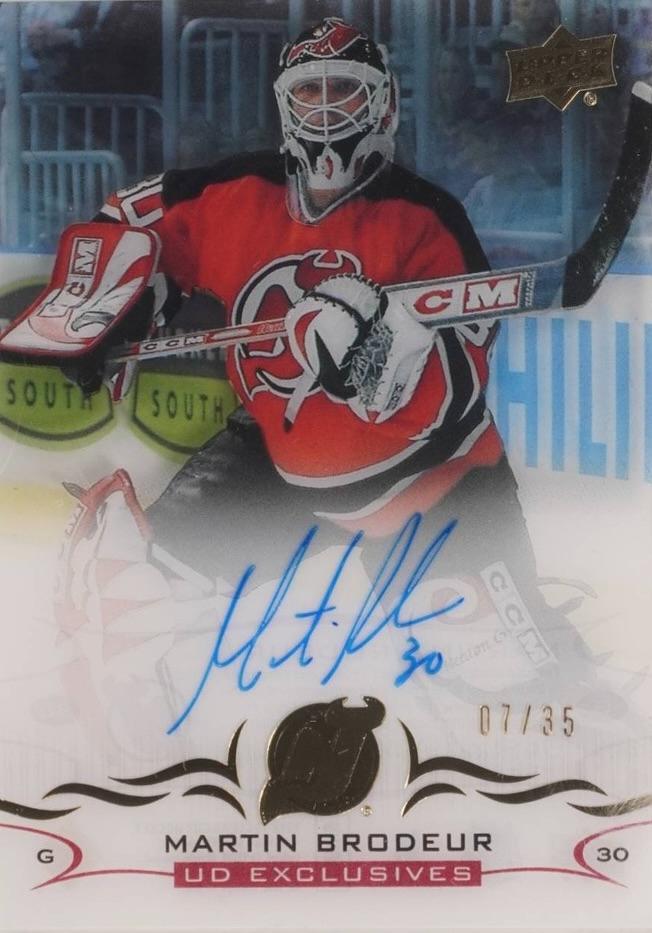 Martin Brodeur [Exclusives Autograph] #CC-MB