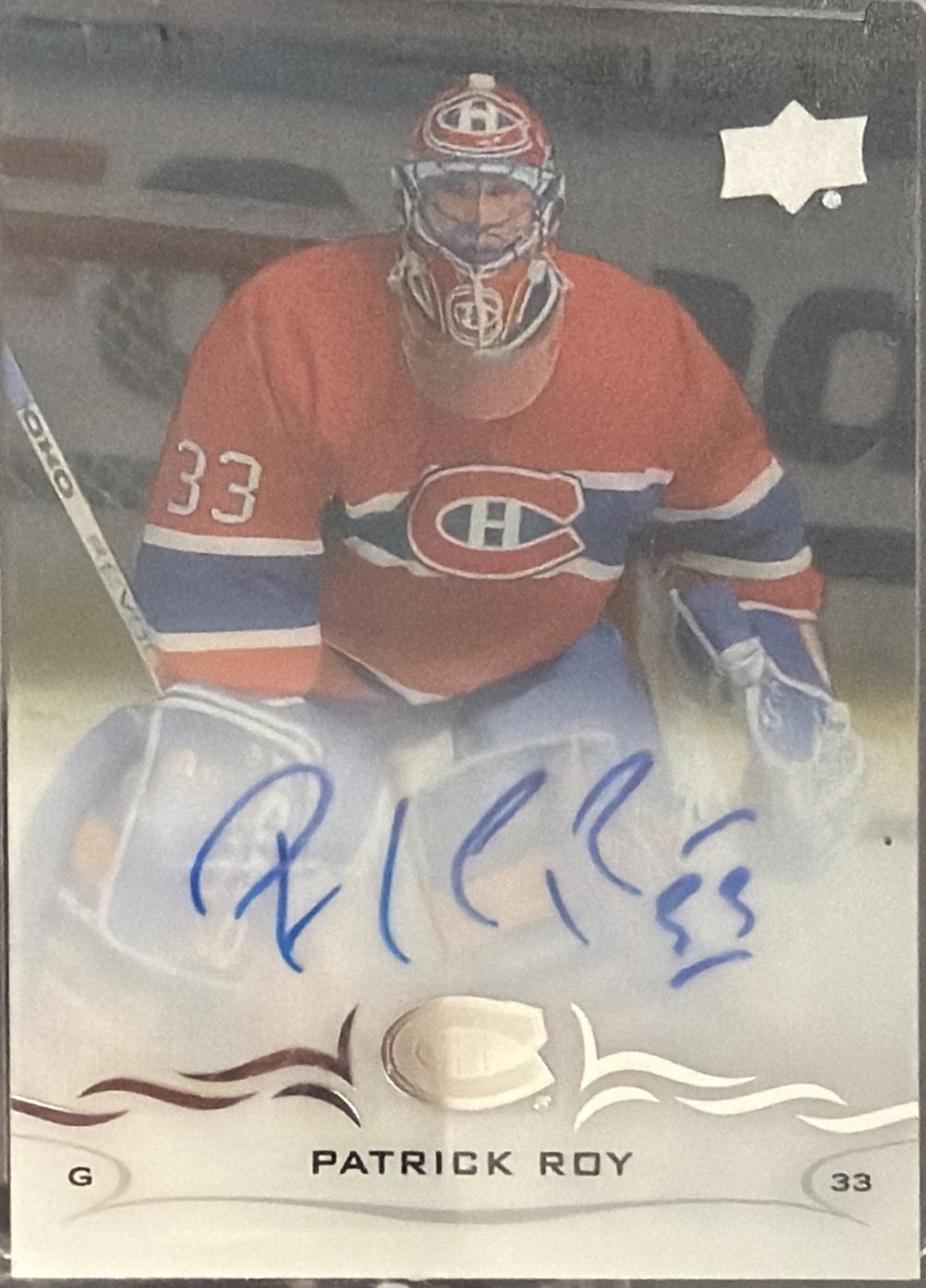 Patrick Roy [Autograph] #CC-PR