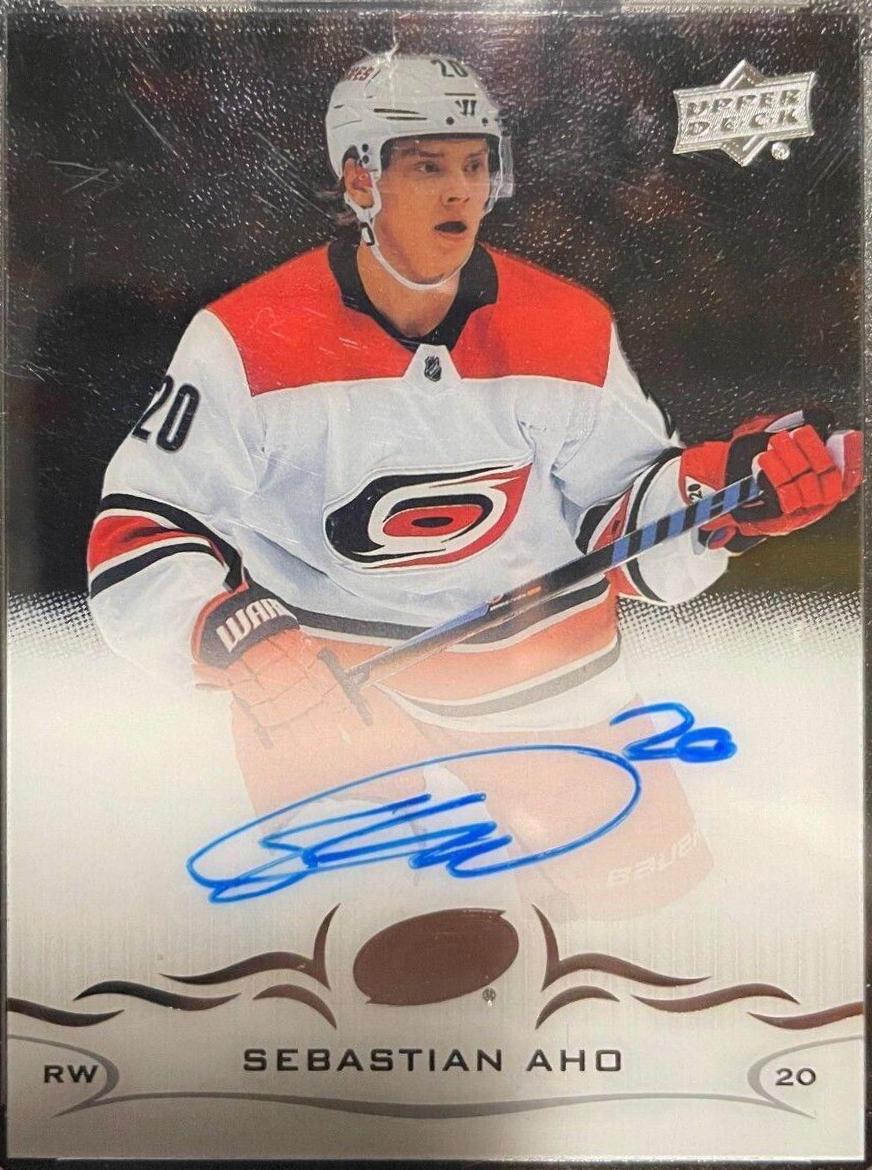 Sebastian Aho [Autograph] #CC-SA