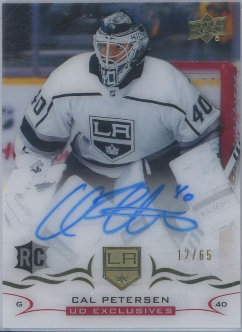 Cal Petersen [UD Exclusives] #CCR-CP