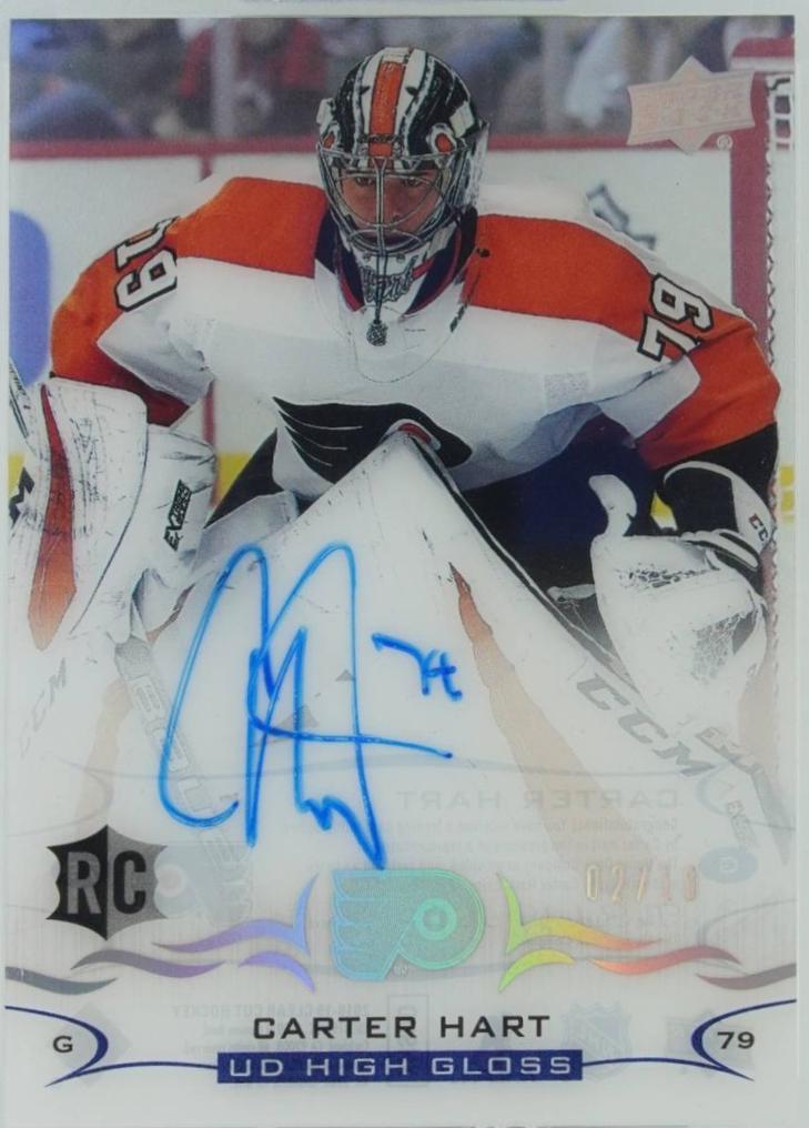 Carter Hart [UD High Gloss] #CCR-CH