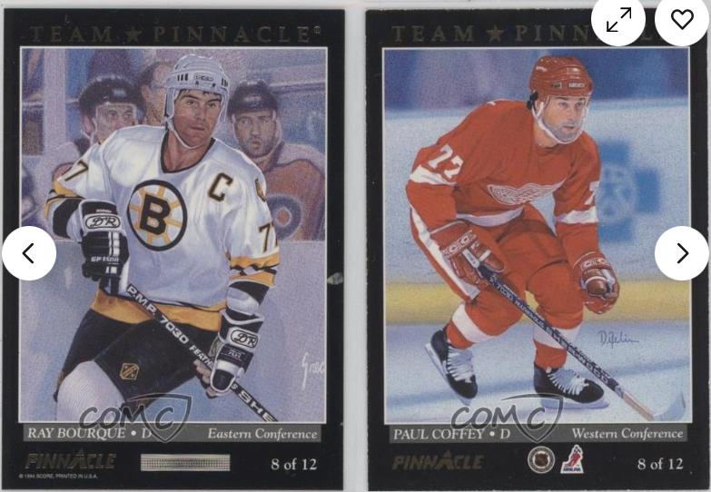 Ray Bourque / Paul Coffey #8