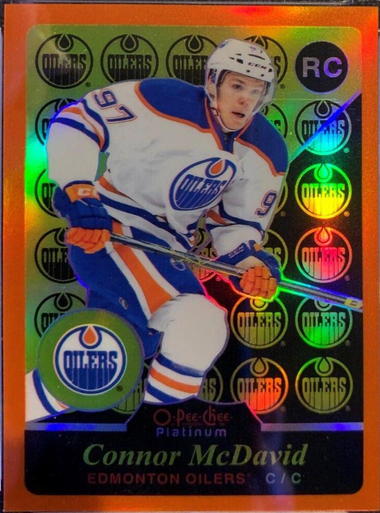 Connor McDavid [Rainbow Orange] #R97