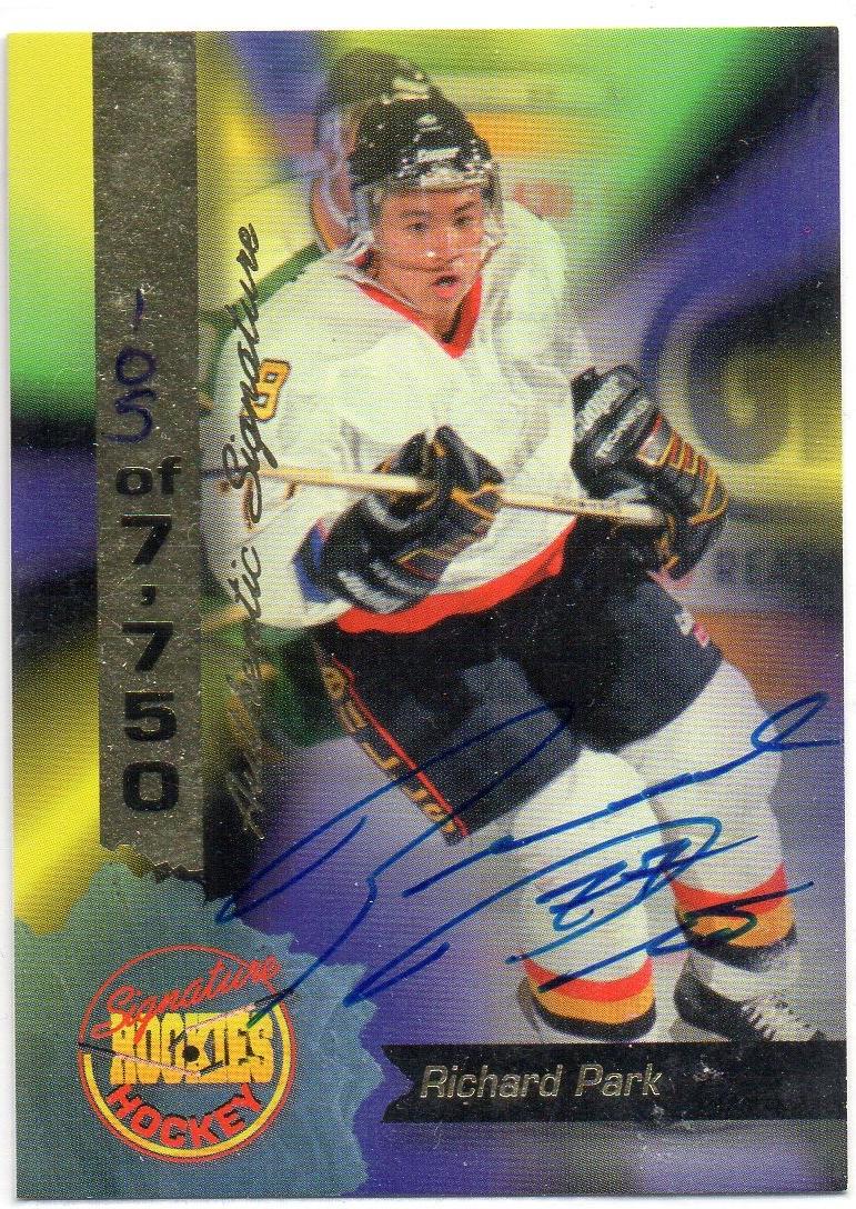 Richard Park [Authentic Signature] #12