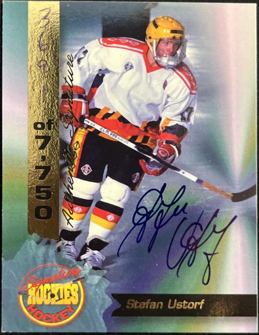 Stefan Ustorf [Authentic Signature] #28