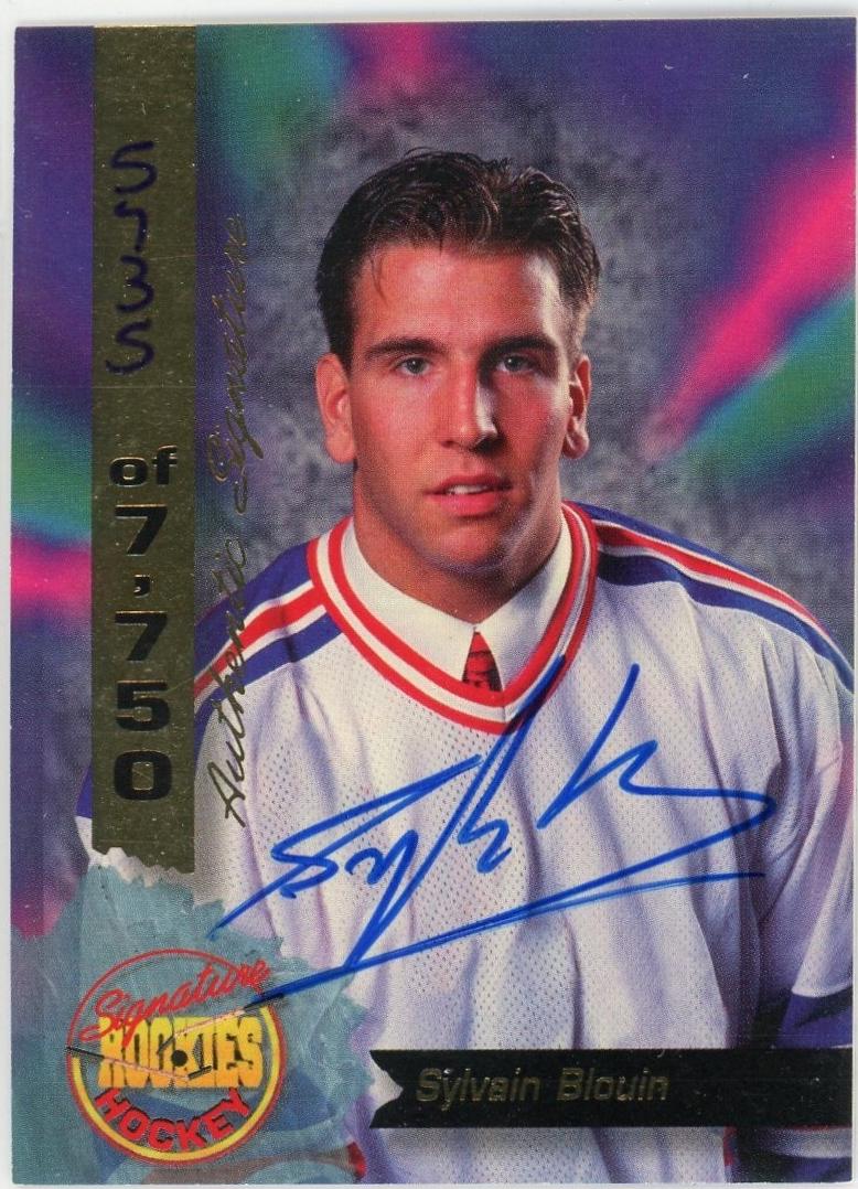 Sylvain Blouin [Authentic Signature] #59