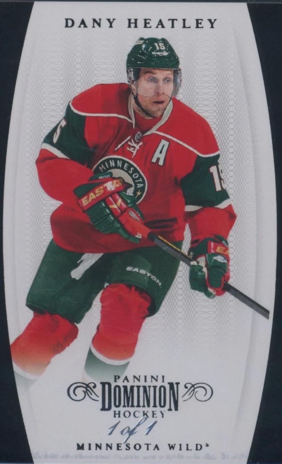 Dany Heatley [Black Parallel] #39