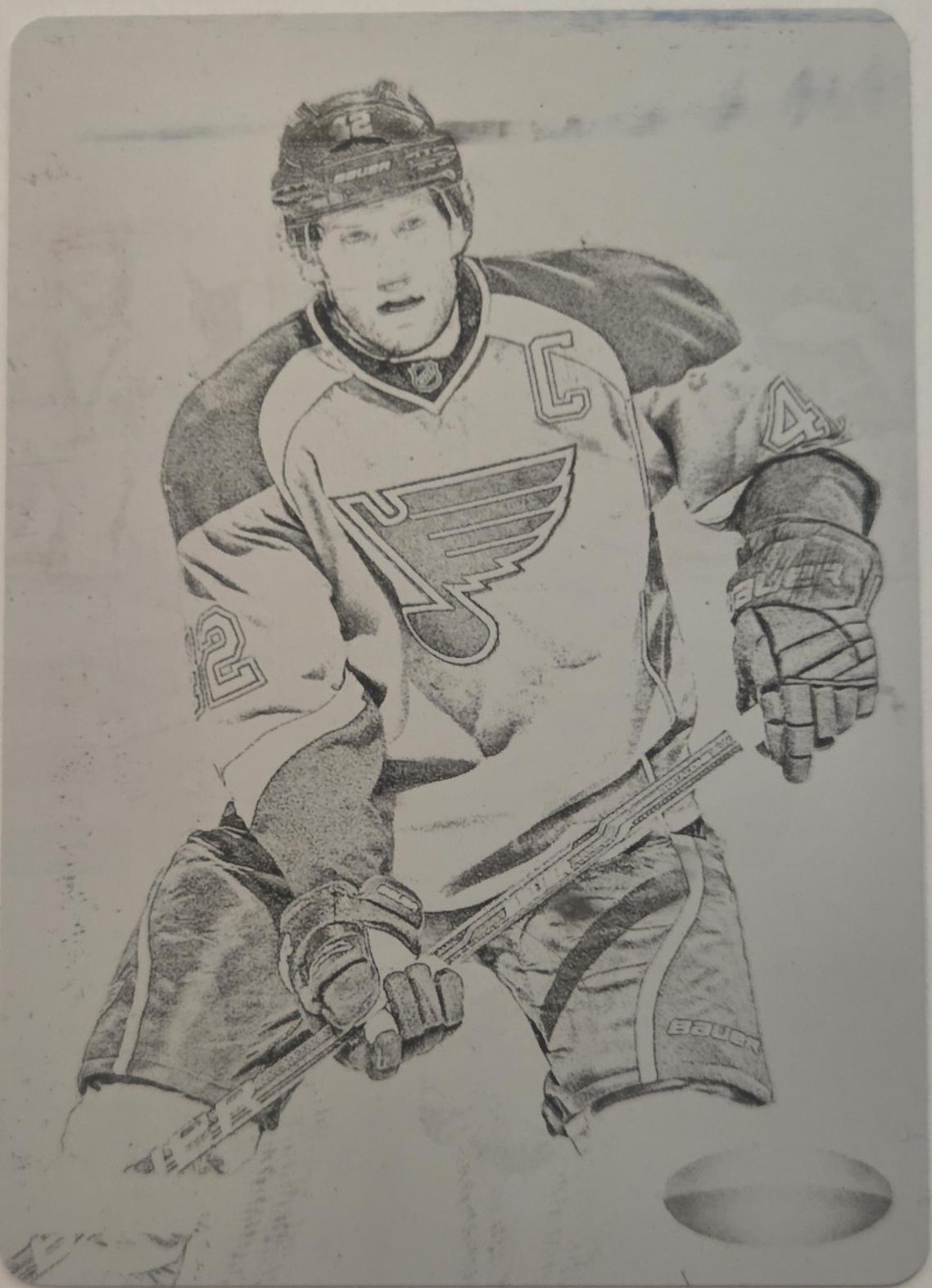 David Backes [Mirror Black] #42