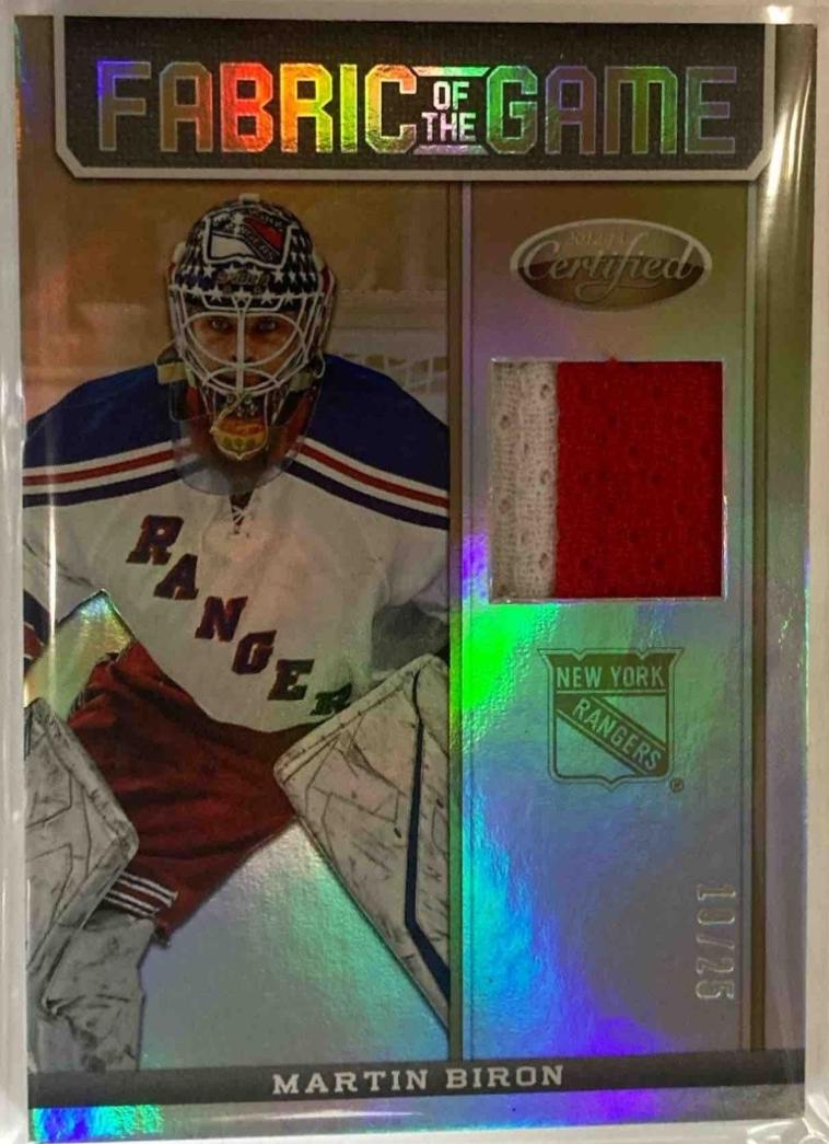 Martin Biron [Mirror Gold Prime] #FOG-MBI