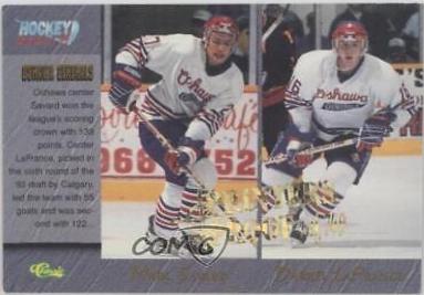 Marc Savard, Darryl LaFrance, John Tripp, Jeff Ware [Printer's Proof Gold] #91