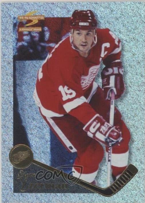 Steve Yzerman [Blue Shimmer] #154