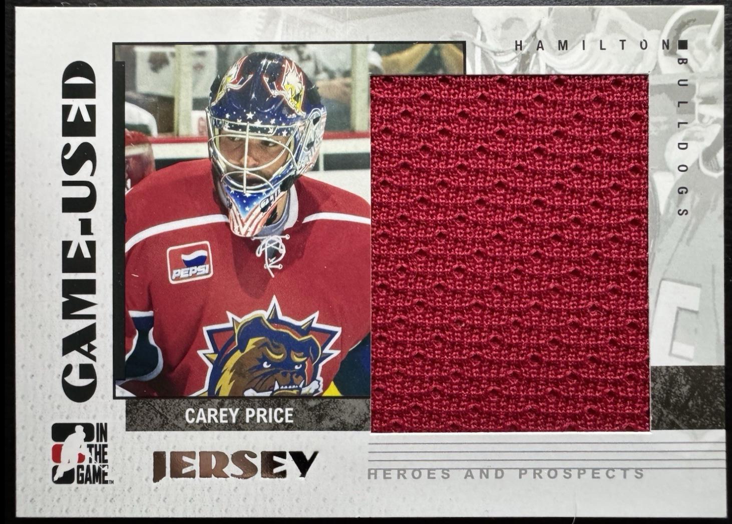 Carey Price #GUJ-38