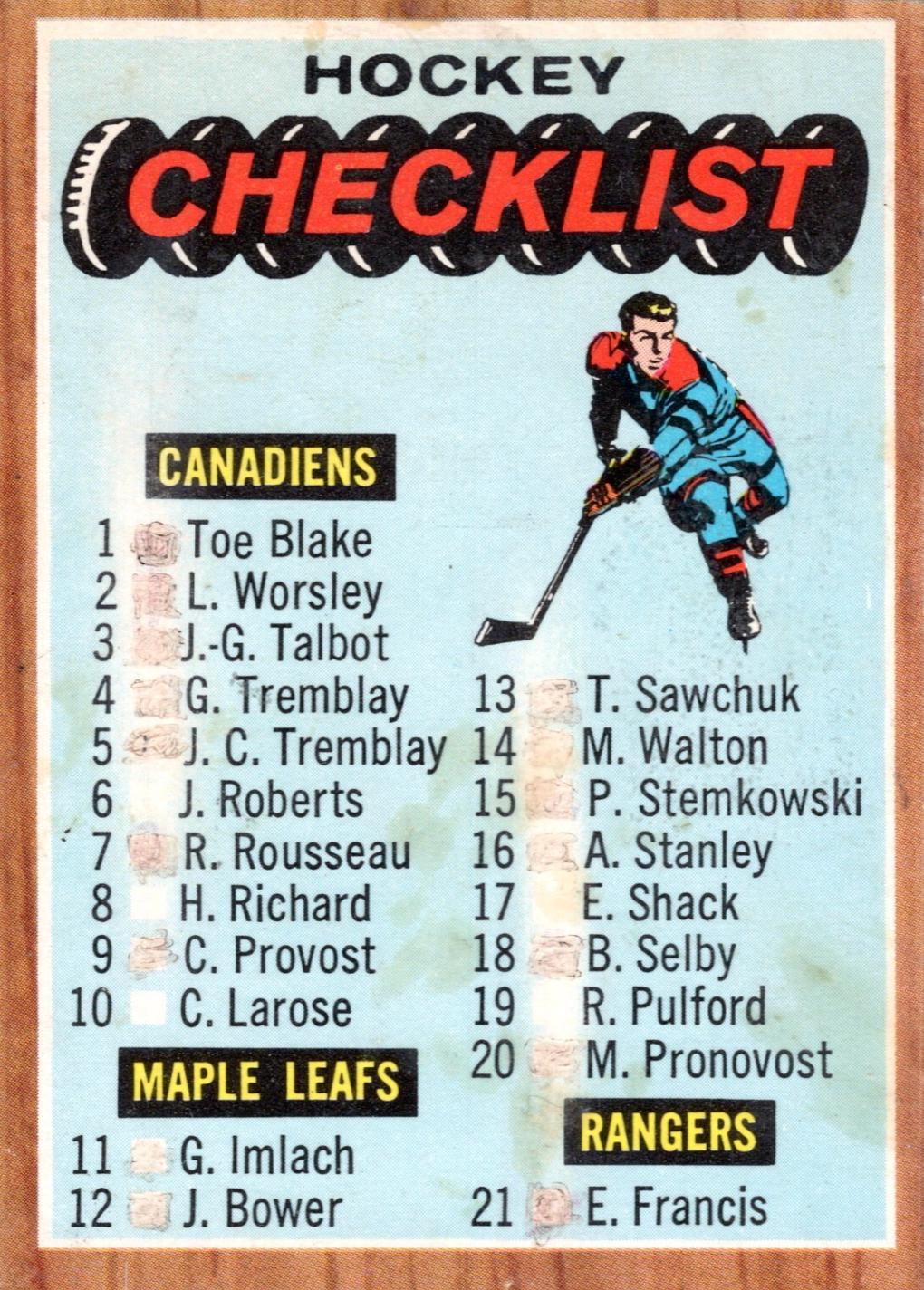 Checklist 1-66 #66