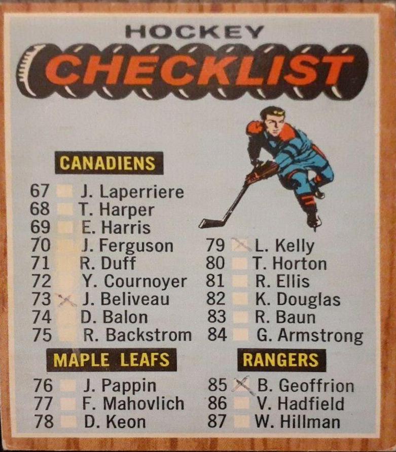 Checklist 67-132 #120