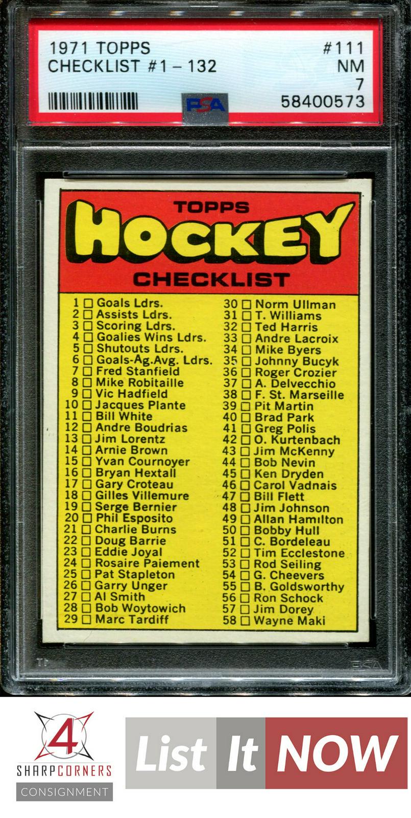 Checklist #1-132 #111