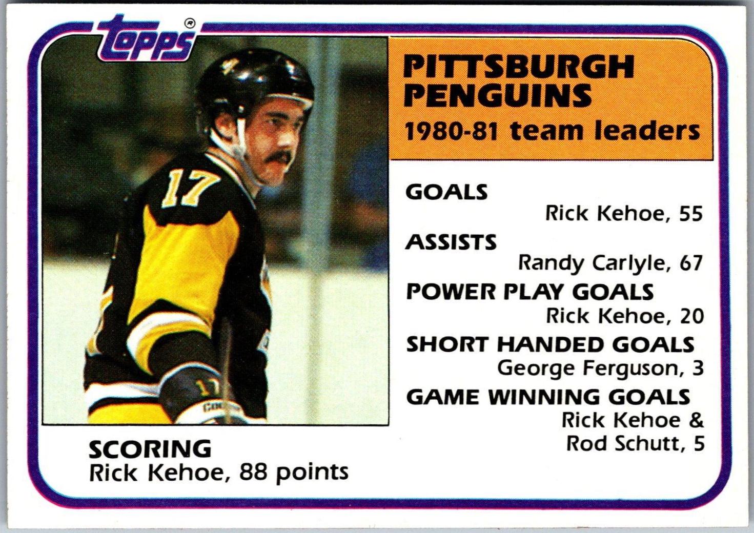 Rick Kehoe [Penguins Leaders] #60