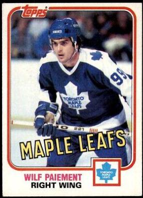Wilf Paiement #25
