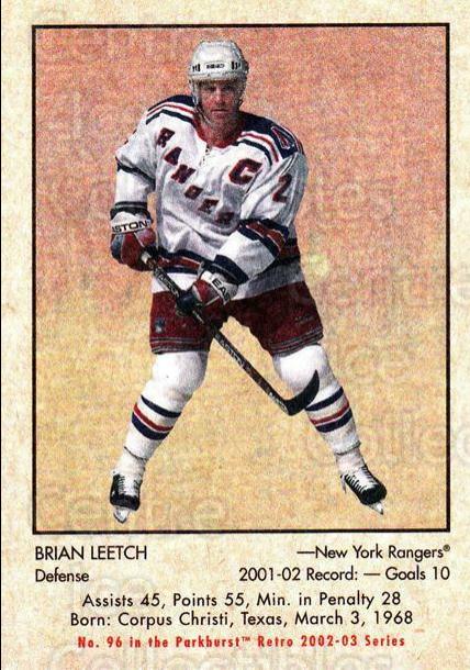 Brian Leetch #96