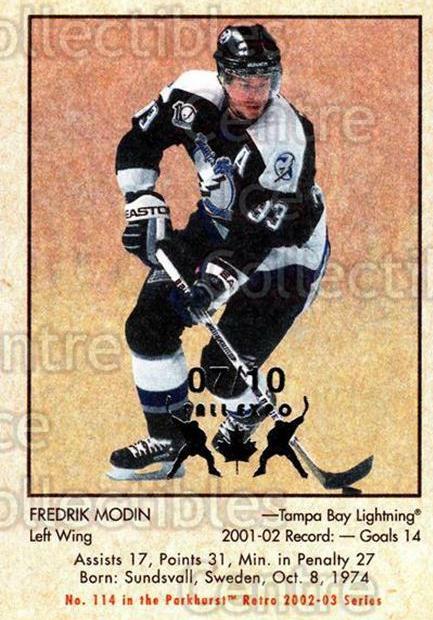 Fredrik Modin #114