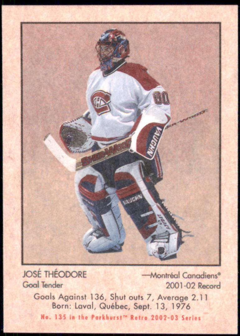 Jose Theodore #135