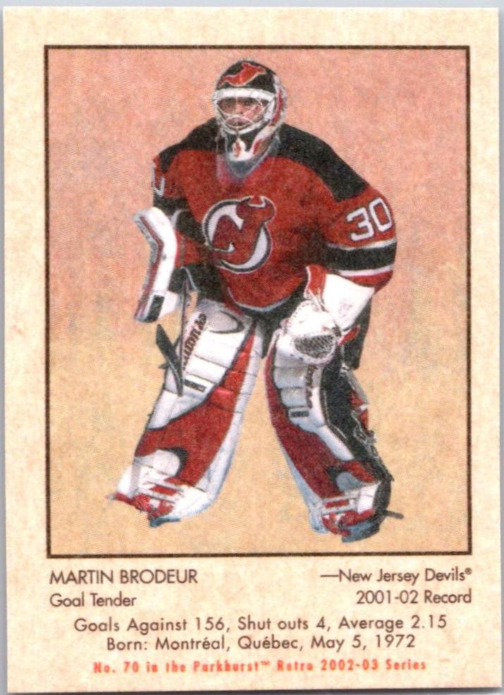 Martin Brodeur [Mini] #70