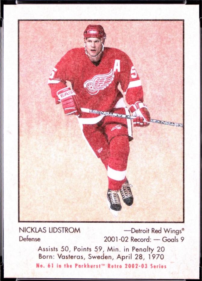 Nicklas Lidstrom #61