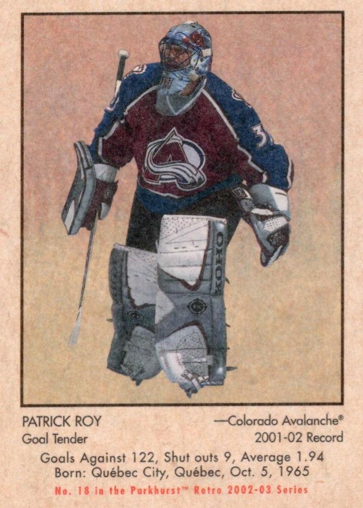 Patrick Roy #18