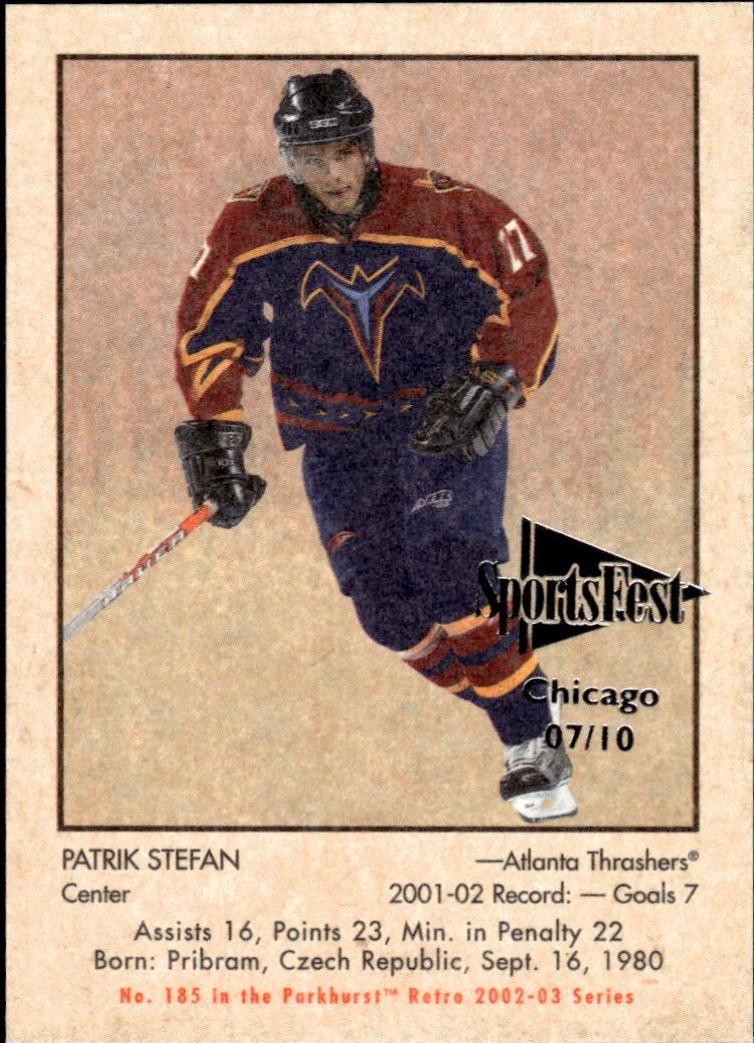 Patrik Stefan #185