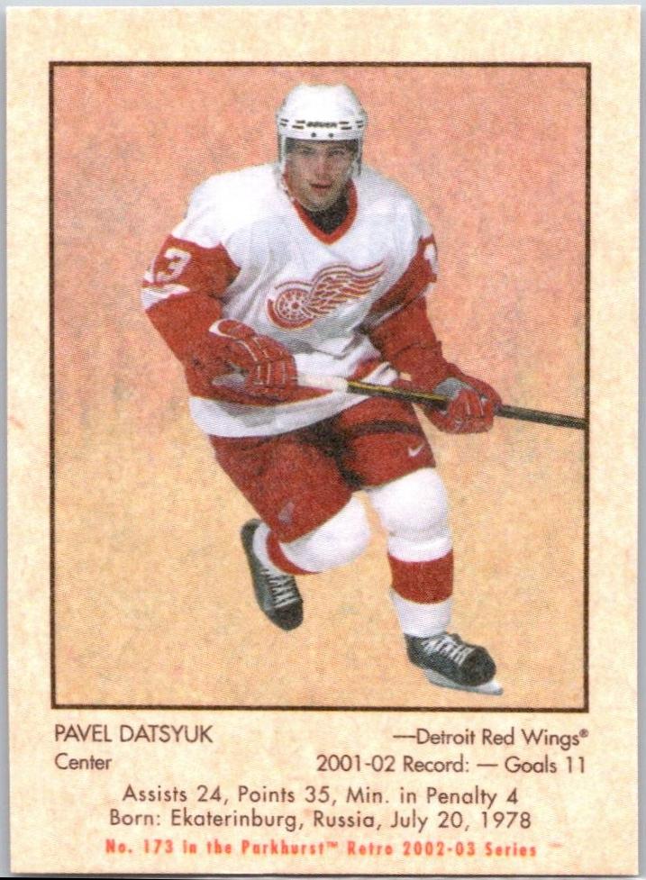 Pavel Datsyuk [Mini] #173